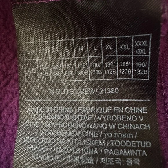 Burton Women’s Crewneck Sweatshirt Purple size Large - Picture 6 of 11